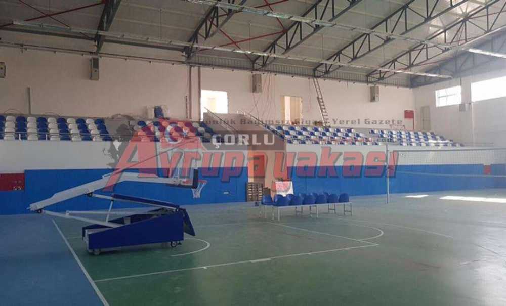 Ergene Kapalı Spor Salonu'nun İnşaatında Sona Yaklaşıldı