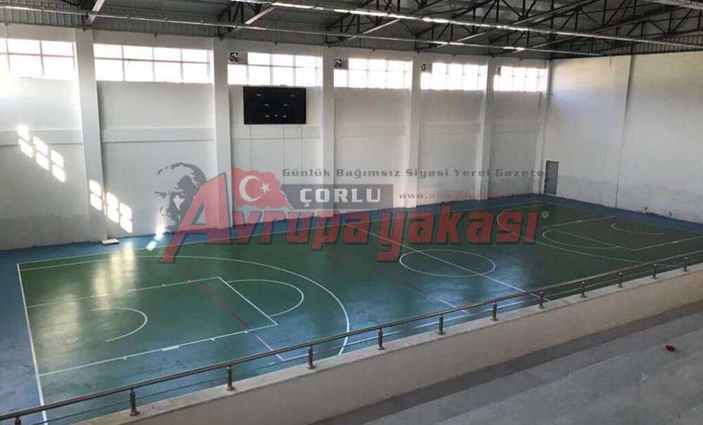 Ergene Kapalı Spor Salonu'nun İnşaatında Sona Yaklaşıldı