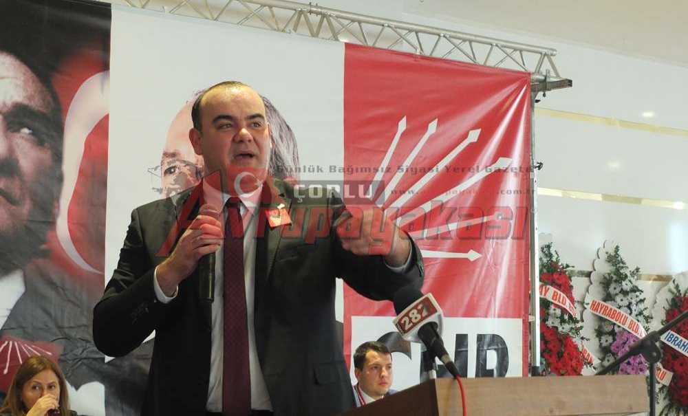 Chp Çorlu Kongresinde Kılıçlar Çekildi