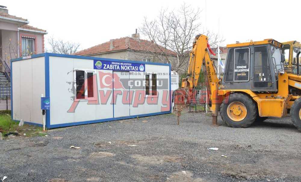 Ergene Belediyesine Yakışmayan Zabıta Noktası