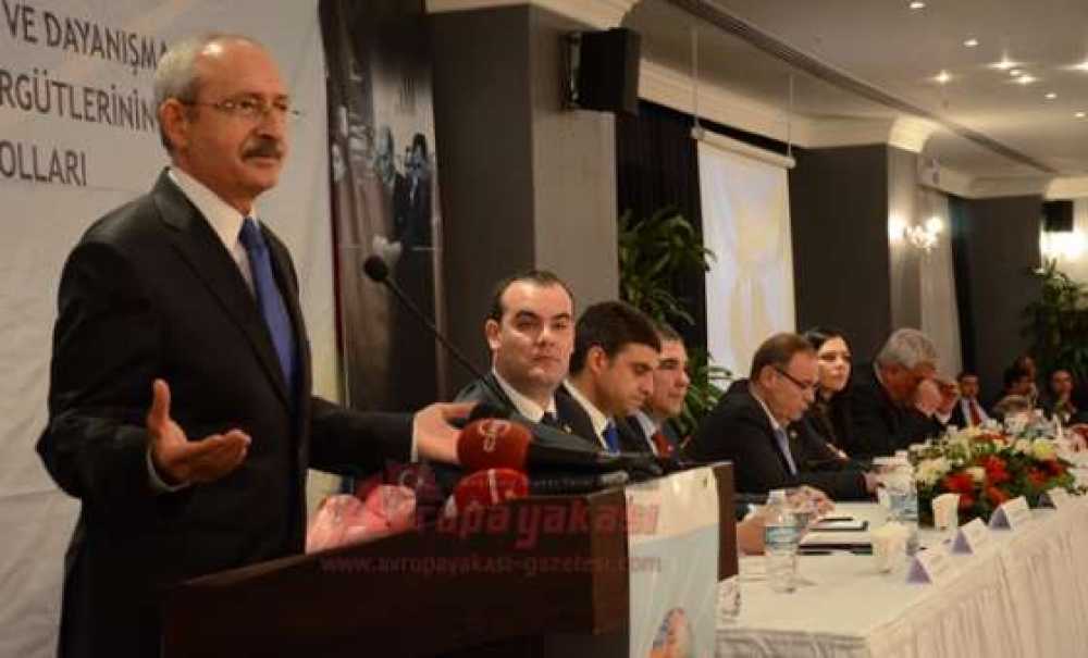 Kılıçdaroğlu Çorlu`da İş Dünyası Ile Buluştu