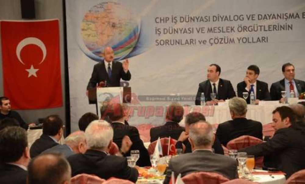 Kılıçdaroğlu Çorlu`da İş Dünyası Ile Buluştu
