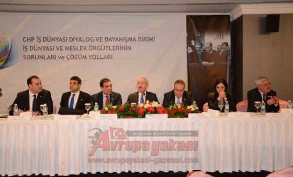Kılıçdaroğlu Çorlu`da İş Dünyası Ile Buluştu