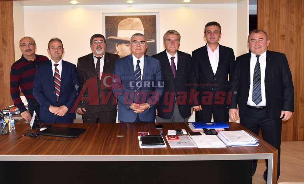 Muhtarlar Derneği'nden Baysan'a Ziyaret