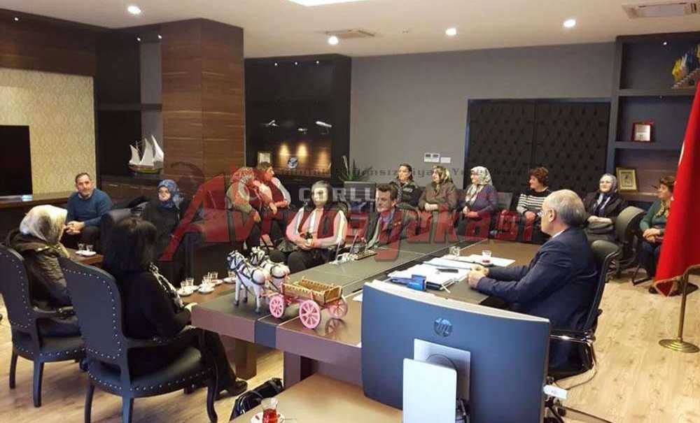 Şehit Ailelerinden Kaymakam Kılıç`a Ziyaret