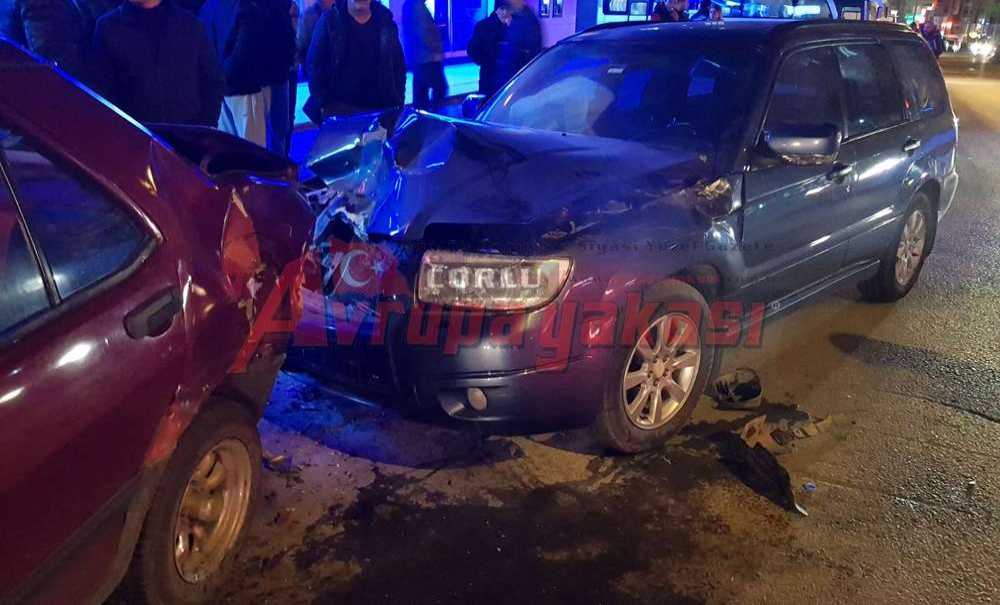 Park Halindeki 5 Araca Çarptı