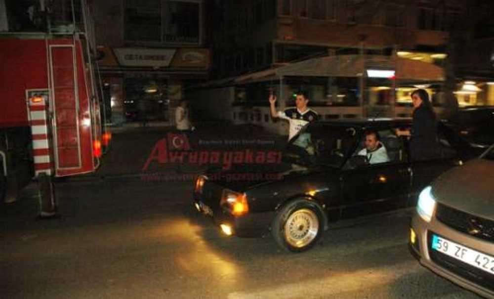 Çorlu`da Fenerbahçe Coşkusu