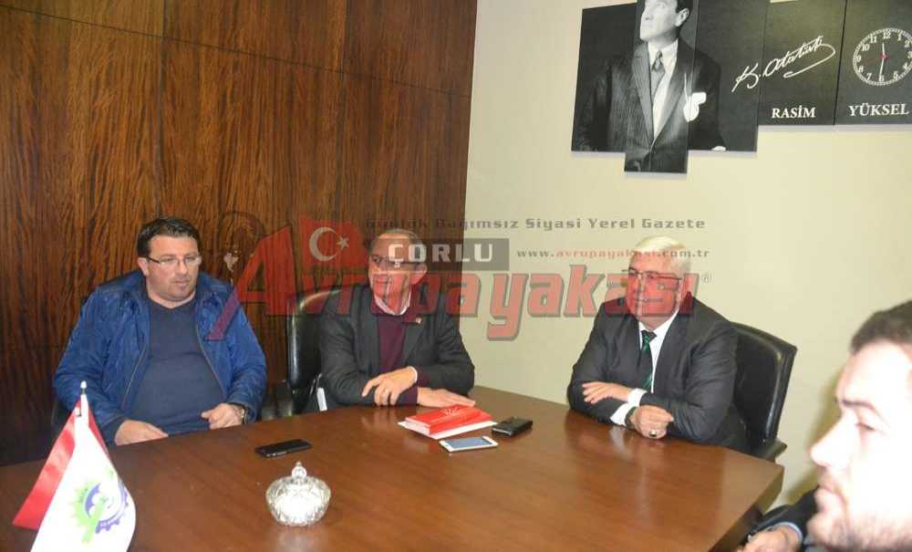 Chp Ergene'den Yüksel'e Ziyaret