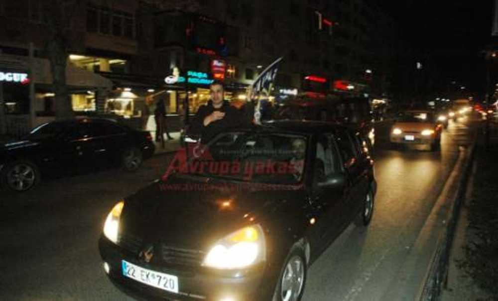 Çorlu`da Fenerbahçe Coşkusu