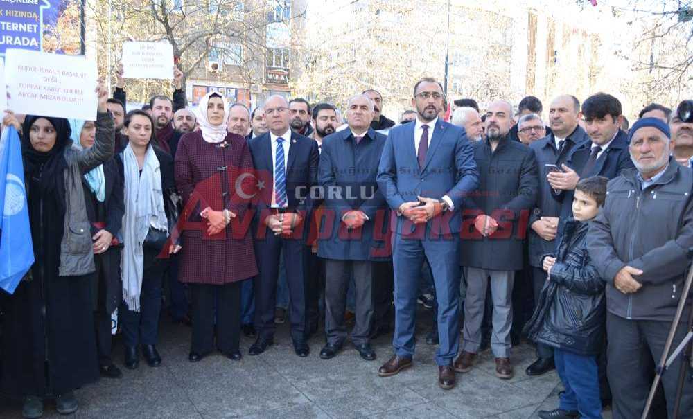 Binlerce Vatandaş Kudüs İçin Toplandı