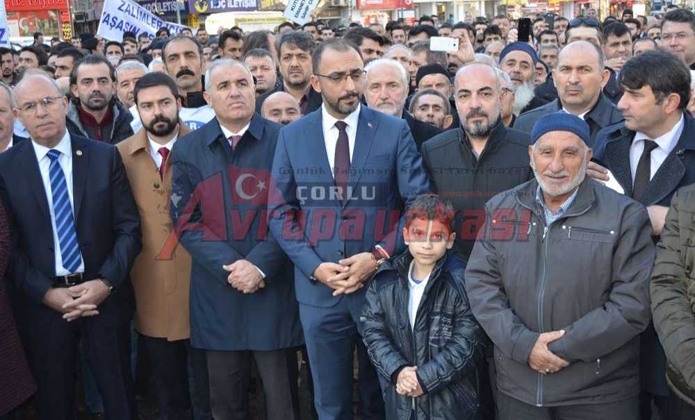 Binlerce Vatandaş Kudüs İçin Toplandı