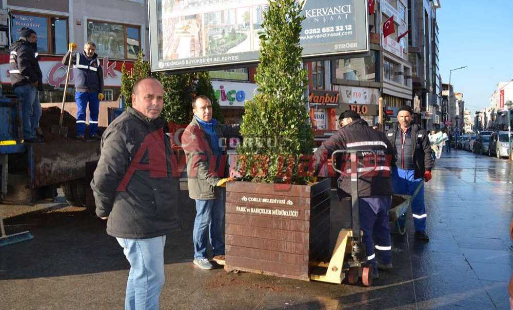 Çorlu Yeşilleniyor