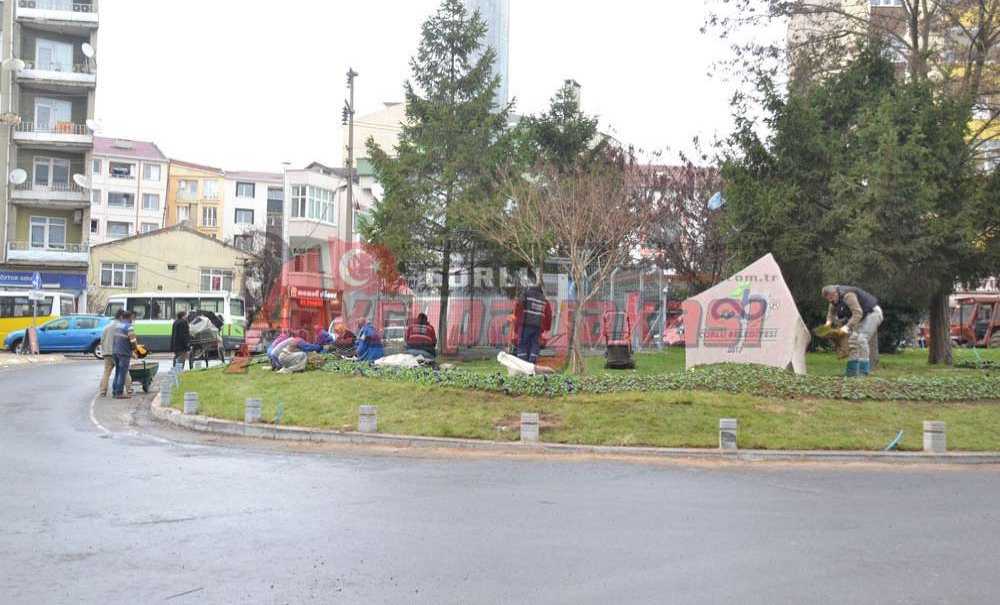 Otogar Önüne Çorlu Belediyesi'nin Eli Değdi