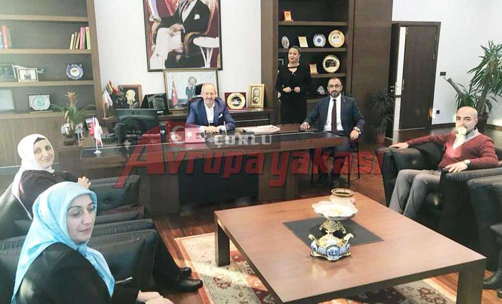 Ak Parti Heyetinden Esnaf Odalarına Ziyaret