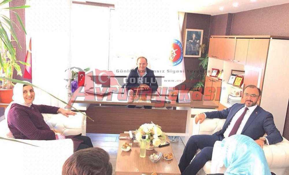 Ak Parti Heyetinden Esnaf Odalarına Ziyaret