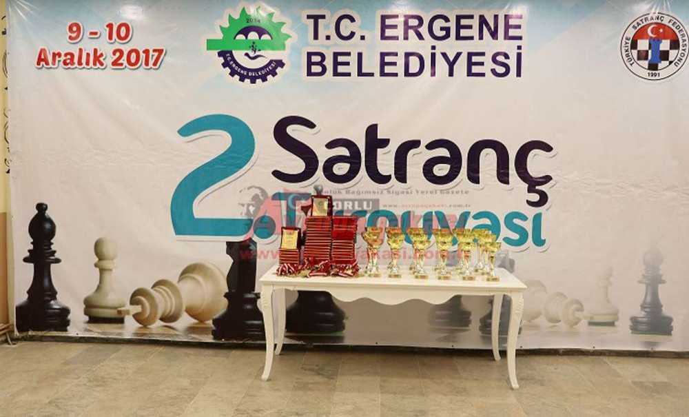 Ergene'de Satranç Turnuvası