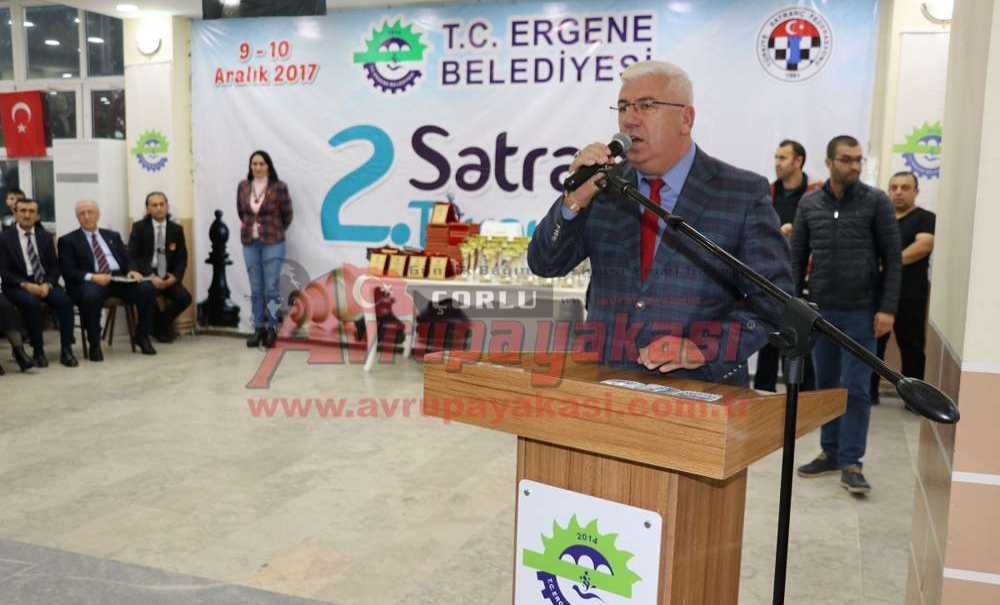 Ergene'de Satranç Turnuvası