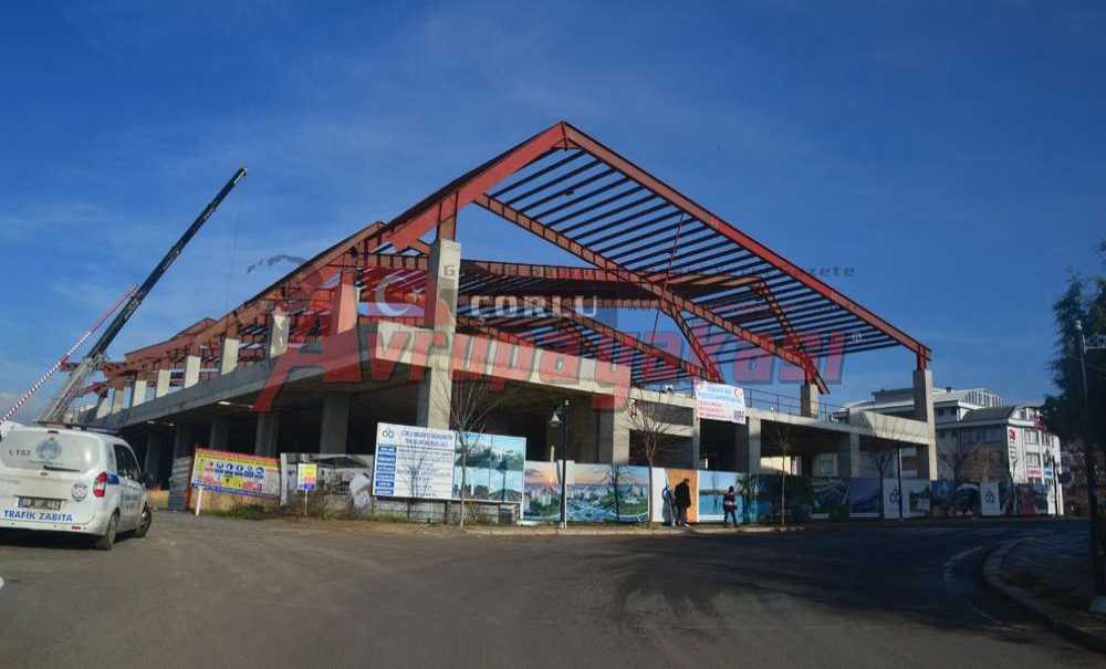 Kapalı Pazaryeri Tamamlanıyor