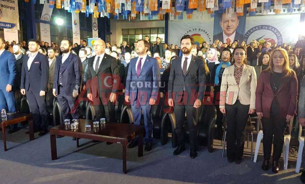 Ak Parti Çorlu Gençlik Kongresi Düzenlendi