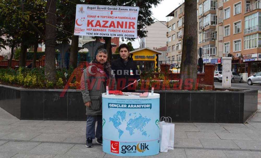 Saadet'ten Asgari Ücret Anketi