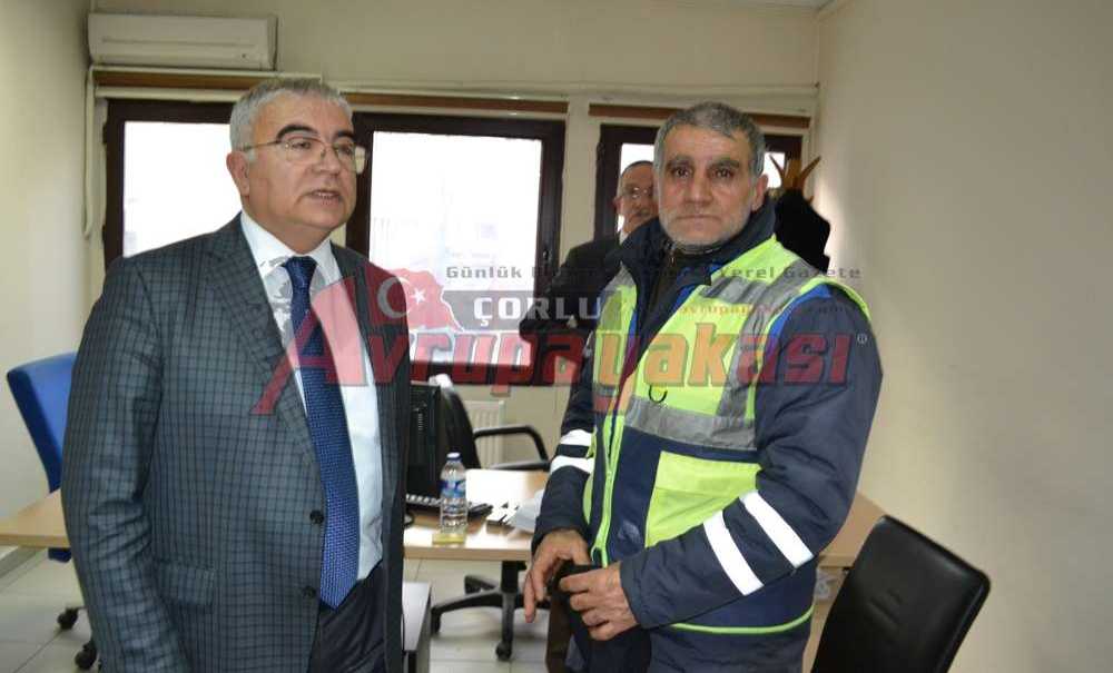 Baysan'dan Belediye Personeline Yeni Yıl Kutlaması