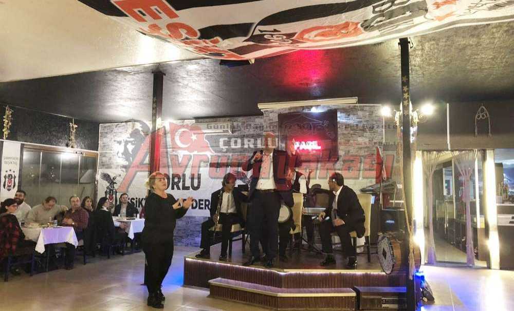 Çorlu Beşiktaşlılar Deneğinden Yeni Yıl Eğlencesi
