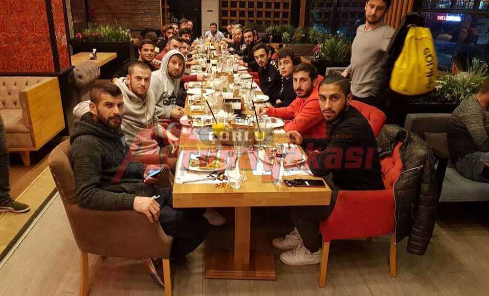 Çorluspor 1947`den Moral Yemeği