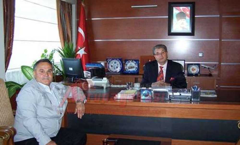 Bulgaristan Hşhp Trakya Sorumlusu Erol Korkmaz`dan Kaymakam Doğan`a Ziyaret