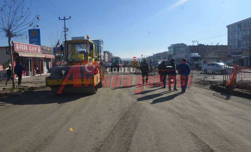 Yol Çalışması Kısmen Başladı