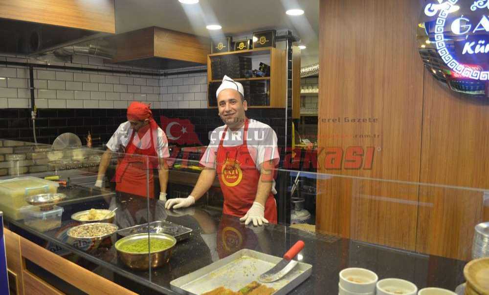 Gaziantep Lezzeti Çorlu'ya Taşındı