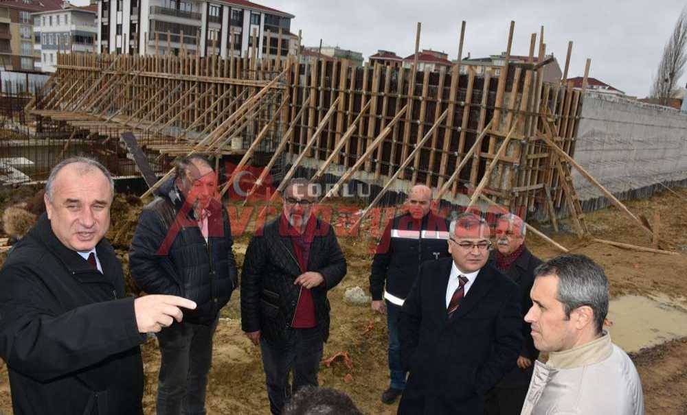 Teski Çalışmaları Yerinde İnceledi