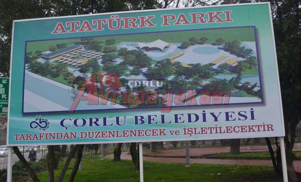 Çorlu Belediyesi İlk Çalışmayı Başlattı