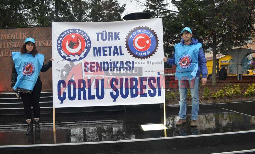 Metal İşçileri Meydanlara İndi