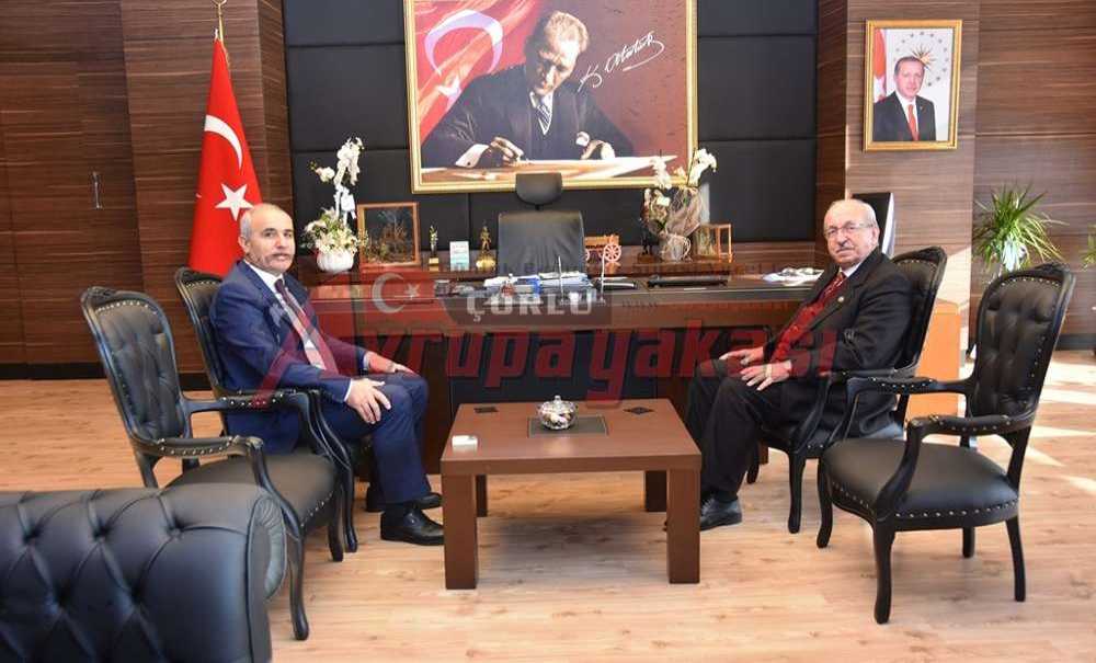 Başkan Albayrak'tan Kaymakam Kılıç'a Ziyaret