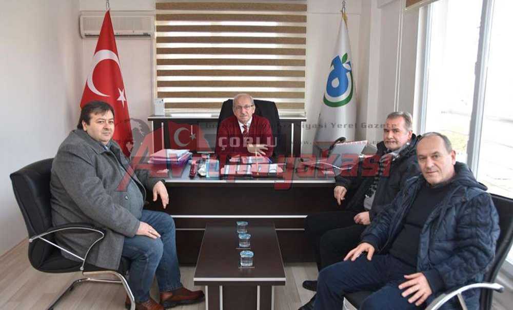 Gıdacılardan Başkan Albayrak'a Ziyaret