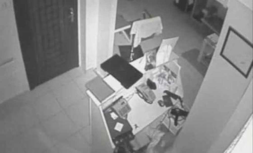 Şaşkın Hırsız Kamerada