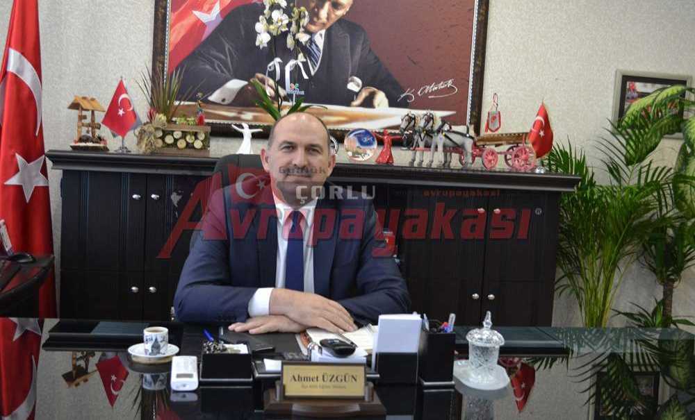 İlçe Milli Eğitim Müdürü Ahmet Üzgün; “Tatili Kişiliğiniz İçin Fırsata Dönüştürün”