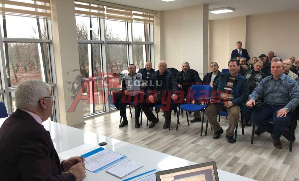 Başkan Yüksel'den Bilgilendirme Toplantısı