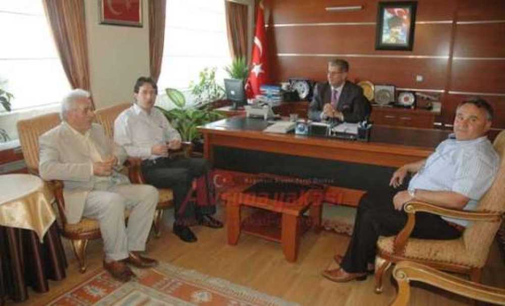 Hşhp Genel Başkanı İsmailov`dan Kaymakam Doğan`a Ziyaret