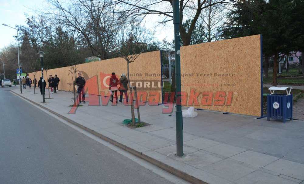 Parkta Çalışmalar Hızlandı