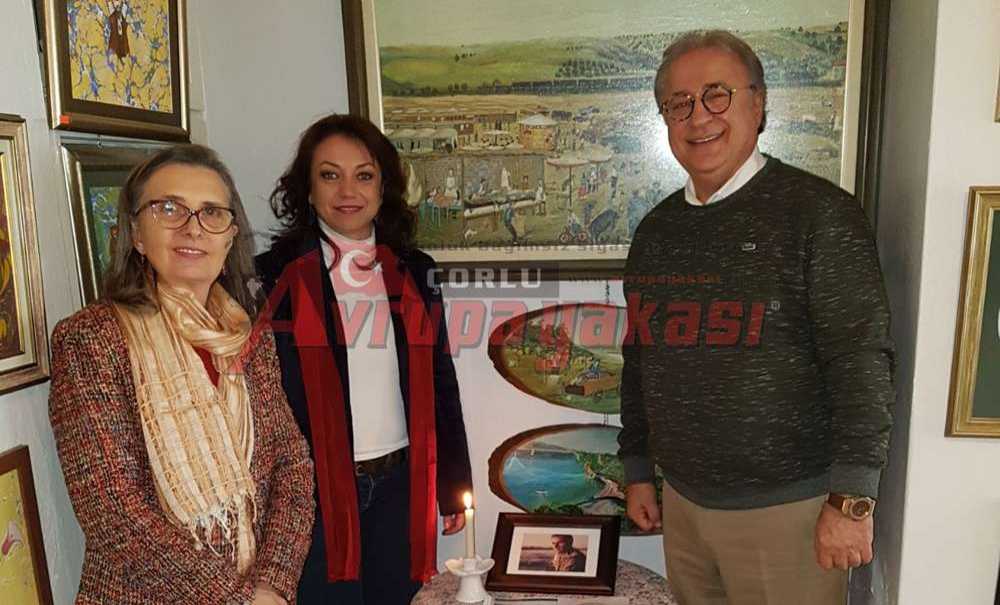 Çorlu Kültür Ve Sanat Derneği Resim Sergisi Açıldı