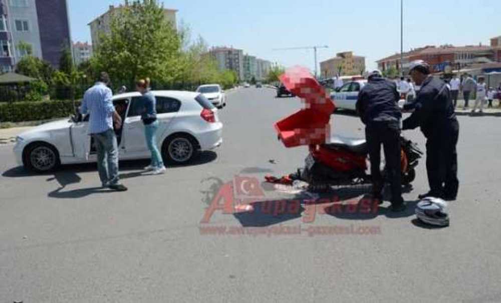 Çorlu'da Trafik Kazası: 1 Yaralı