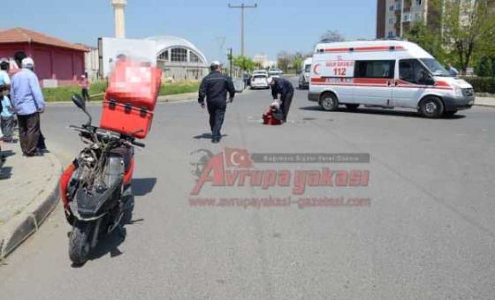 Çorlu'da Trafik Kazası: 1 Yaralı