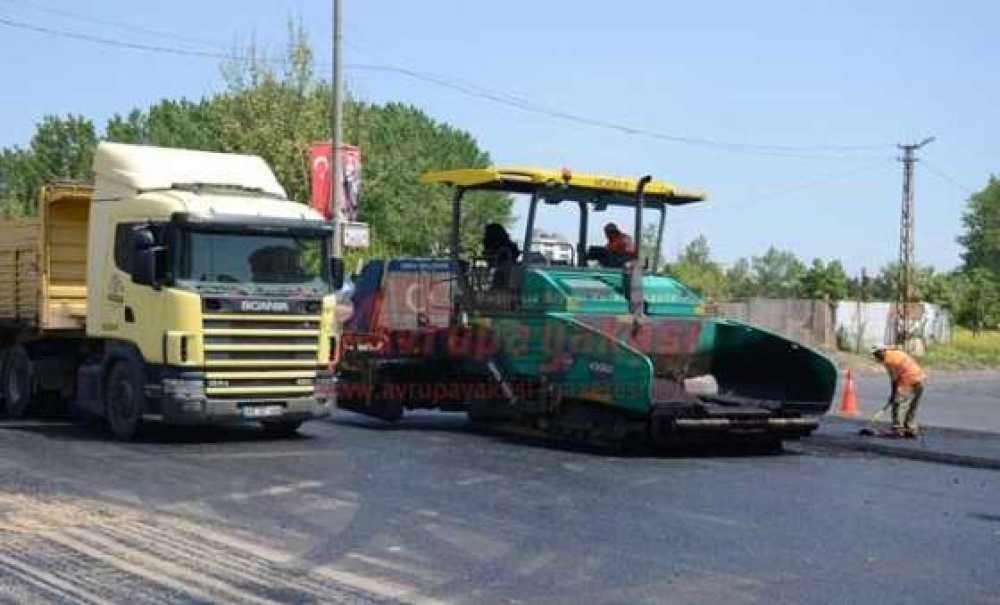 Çorlu Belediyesi'nden Asfalt Atağı