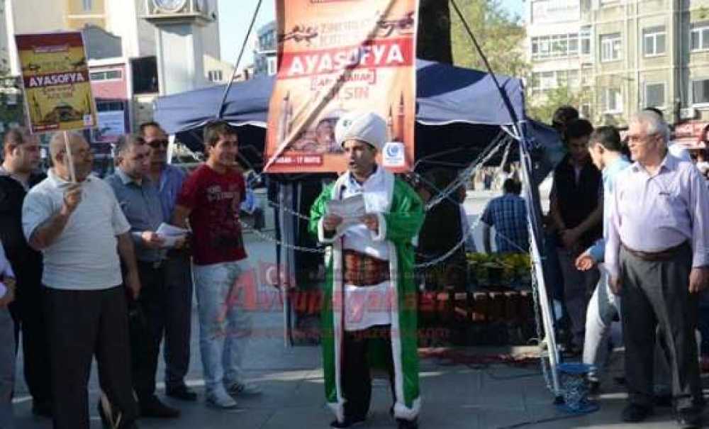 Agd Ve Memur Sen`den Ayasofya Eylemi