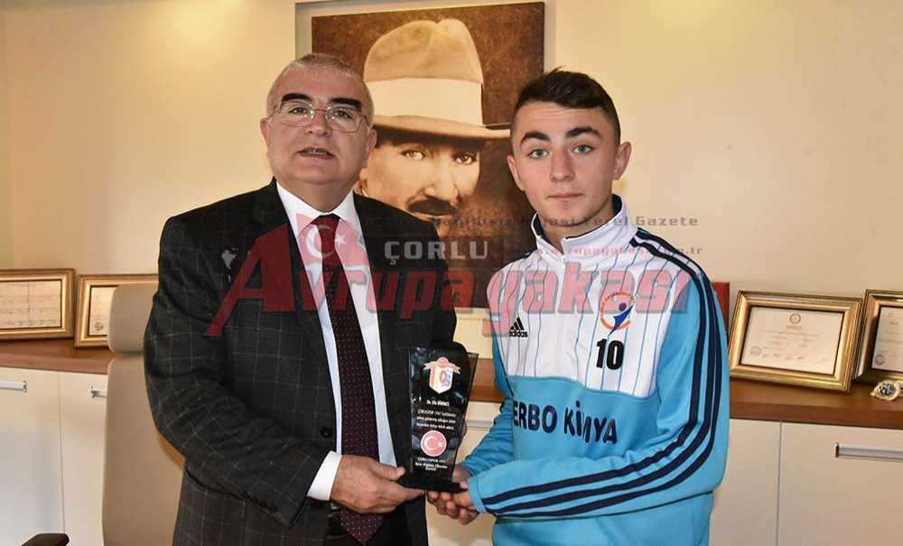 Milli Takıma Seçilen Efe Birinci'den Başkan Baysan'a Ziyaret