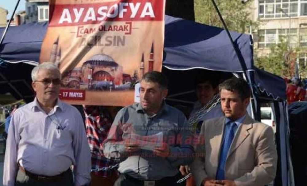 Agd Ve Memur Sen`den Ayasofya Eylemi