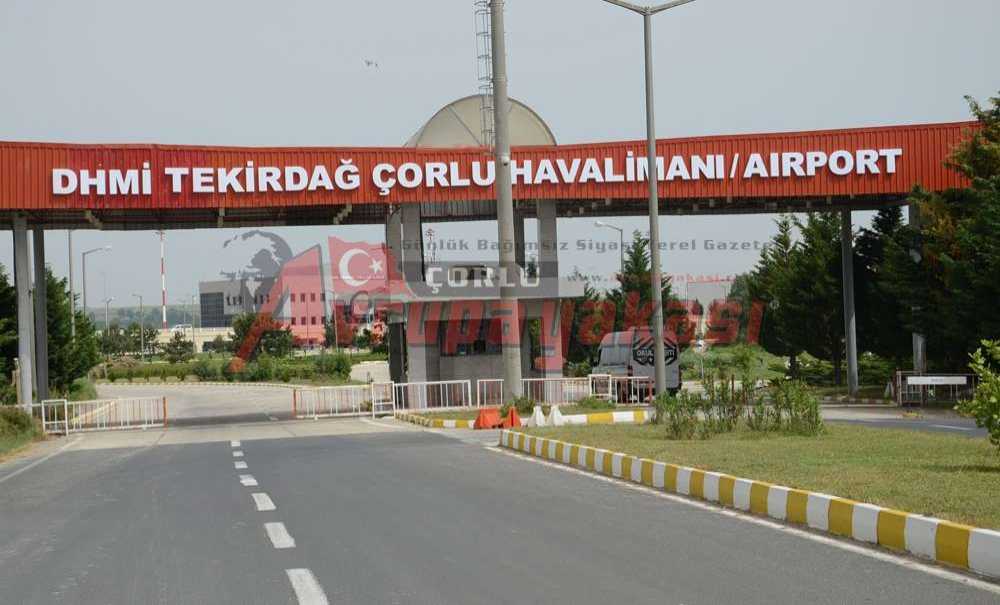 Çorlu Havalimanında Yüzde 62 Artış