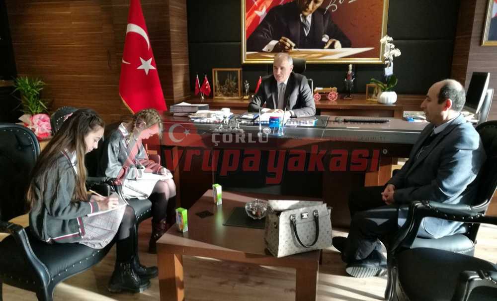 Şevahin Gazetesinin İlk Konuğu Kaymakam Kılıç Oldu