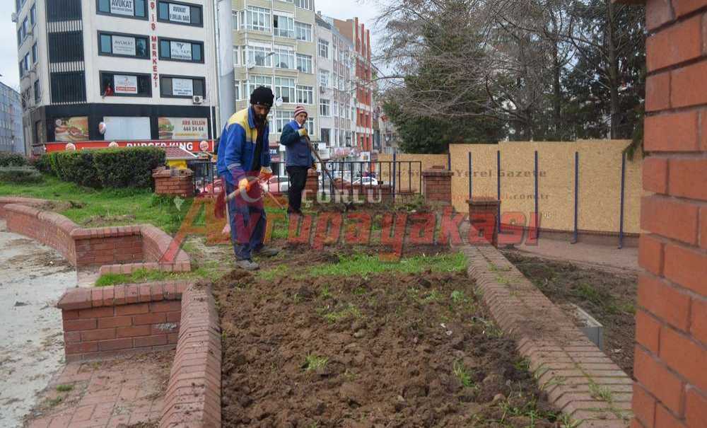 Park Alanında Çalışmalar Sürüyor
